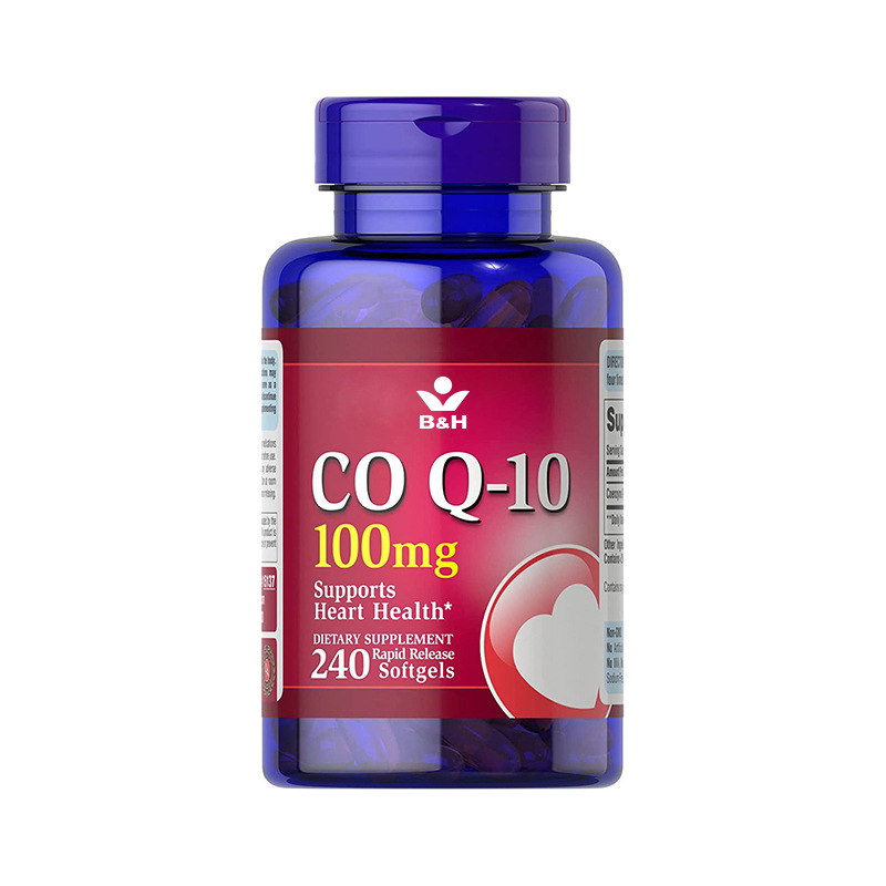 Coenzyme Q10 Soft Capsules Manufacturer - OEM Custom Mint Flavor
