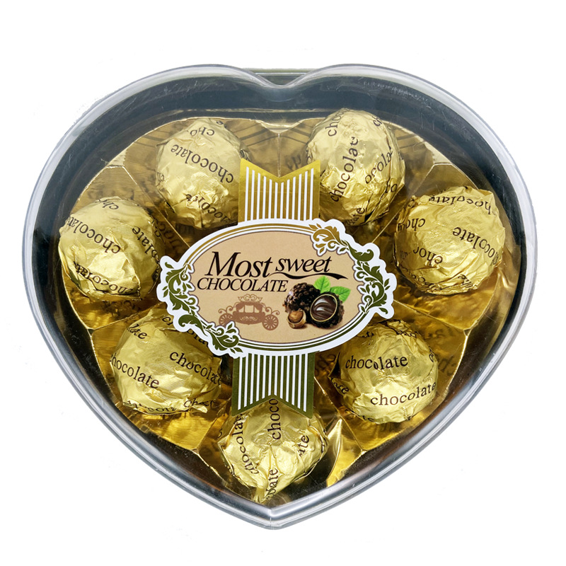 White Chocolate Gift Box Manufacturer - OEM Custom Heart Shaped