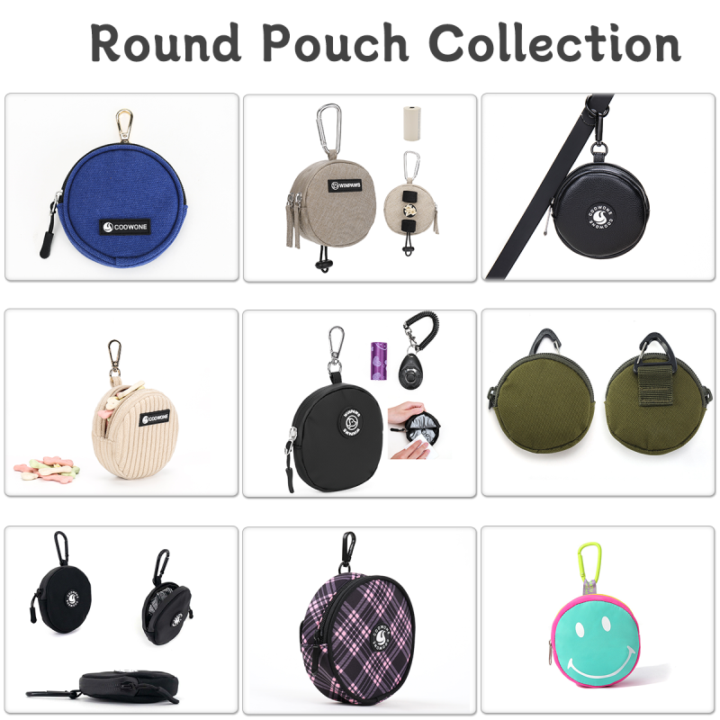 Dog Treat Pouch Factory - Custom Logo Magnetic Closure Training Bag
