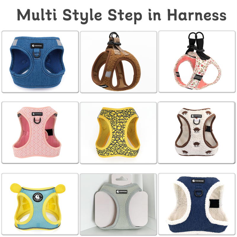 Dog Harness Set Factory - Small Step in Custom Logo Private Label