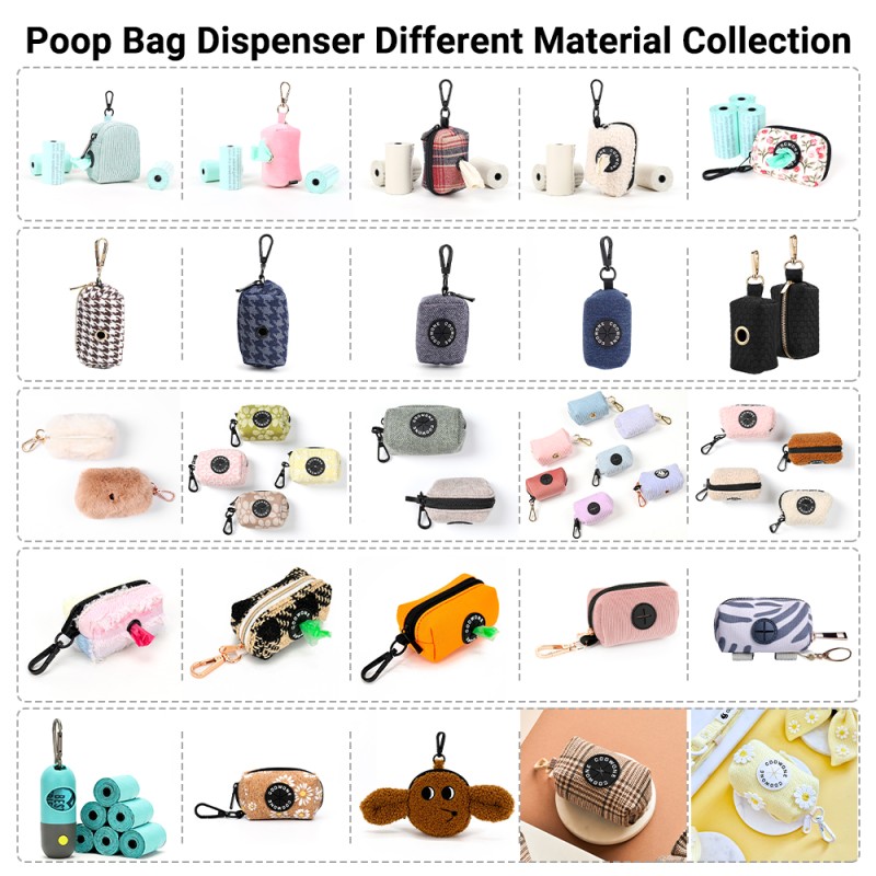 Dog Poop Bag Holder Supplier - Custom Printing Neoprene Reusable