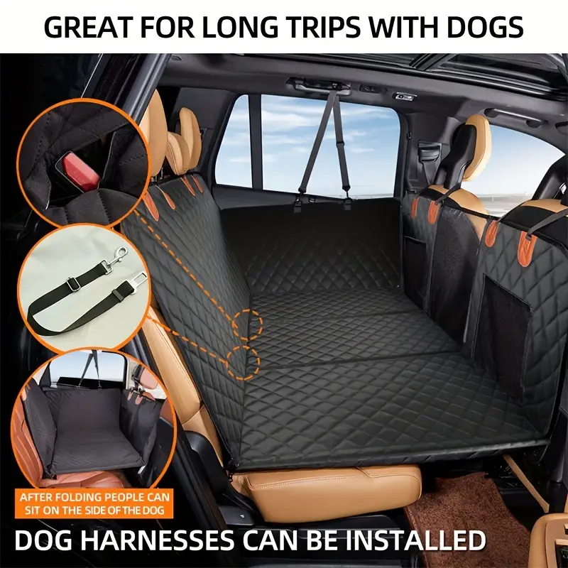 Dog Car Seat Manufacturer - Back Seat Extender Hammock Waterproof