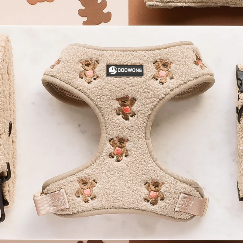 Dog Harness Supplier - Luxury Embroidered Crochet Designer Running