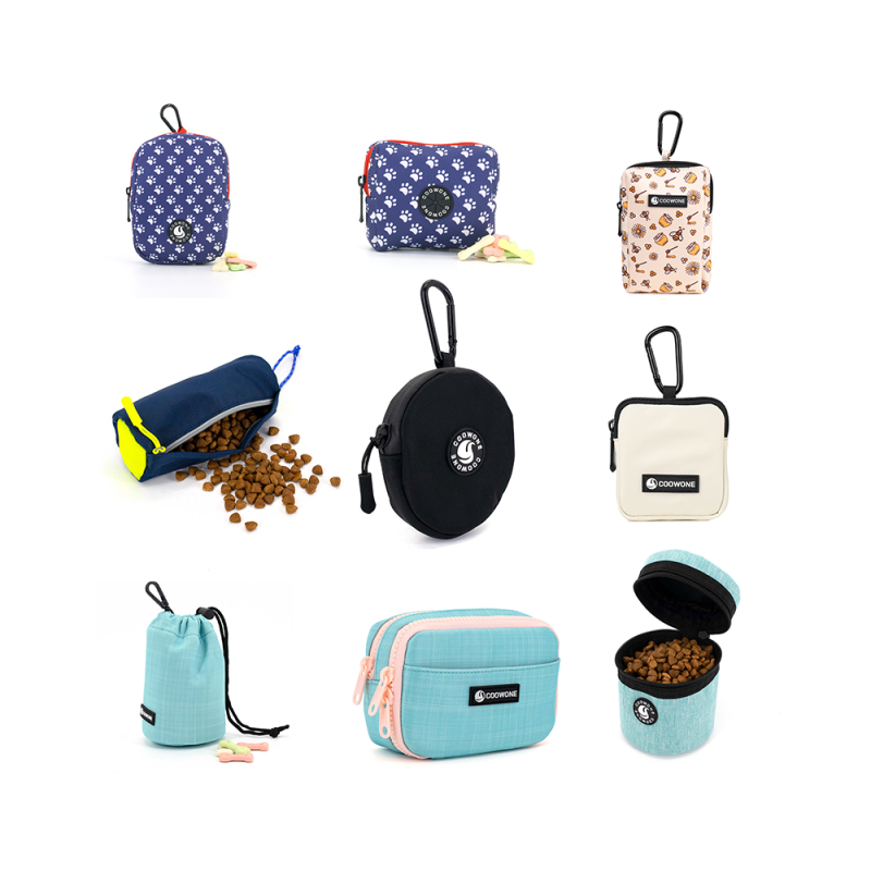 Dog Treat Pouch Factory - Reward Bag Food Container Clip on Leash