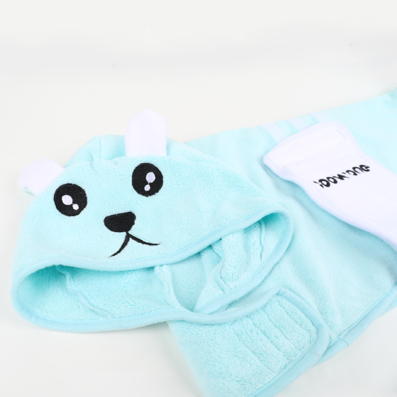 Dog Bath Robe Supplier - Custom Logo Personalized Quick Drying