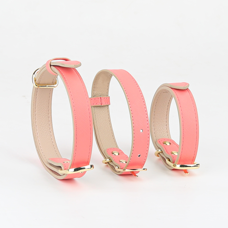 Pet Collar Supplier - Personalized Vegan Leather Engraved ID Tag