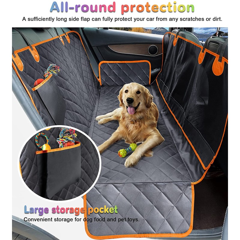 Dog Seat Cover Factory - Detachable Mesh Visual Window Waterproof
