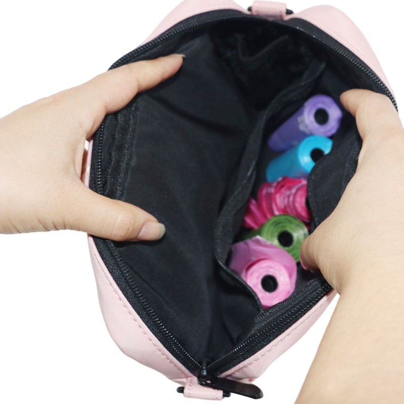 Dog Waist Pouch Supplier - Crossbody with Poop Bag Dispenser