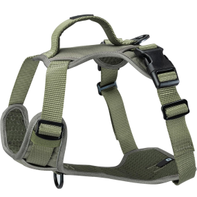 Dog Harness Factory - Custom Green Nylon Waterproof No-Pull