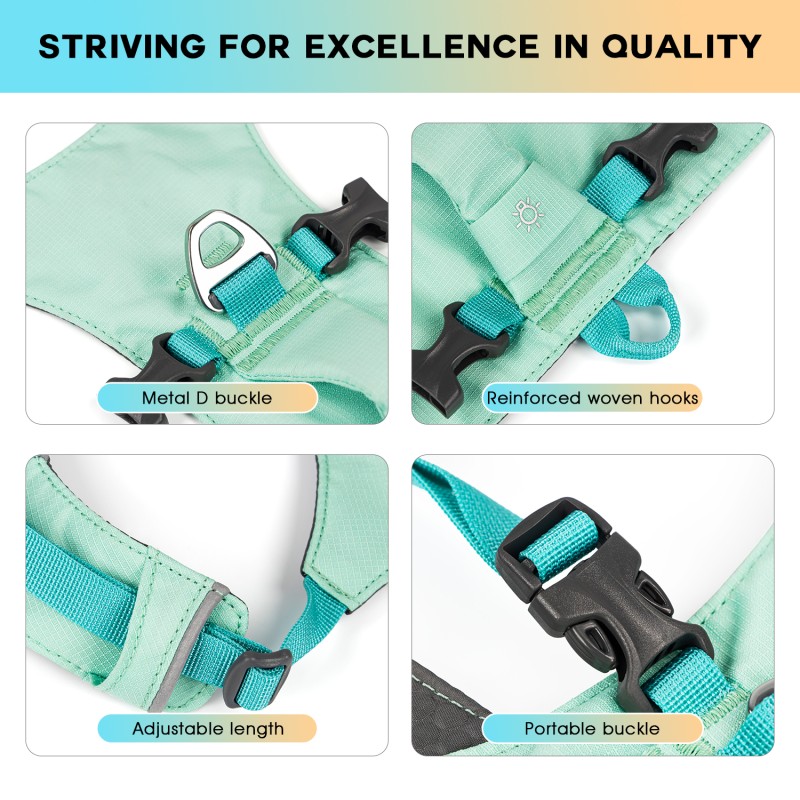 Dog Harness Set Manufacturer - Factory Price Low MOQ Reinforced