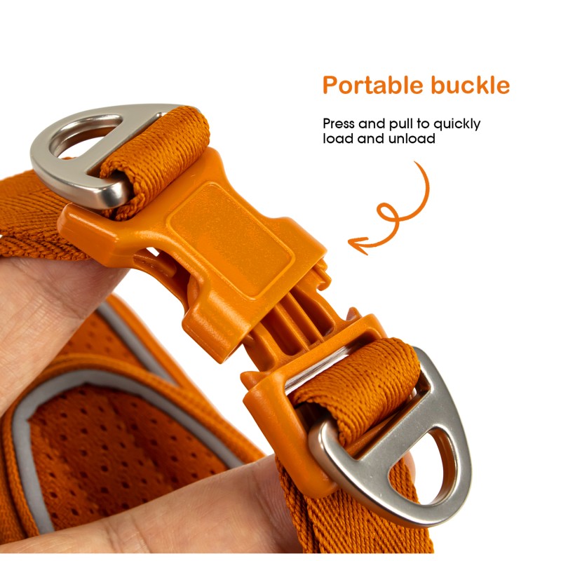 Pet Vest Factory - Customized Reflective Air Mesh Hiking Harness