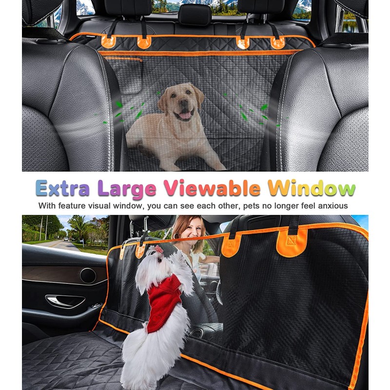 Dog Seat Cover Factory - Detachable Mesh Visual Window Waterproof