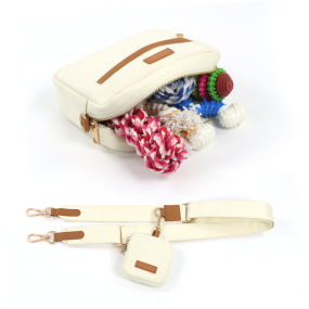 Dog Poop Bag Dispenser Supplier - Crossbody Canvas for Snacks Phone