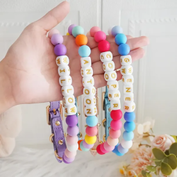 Dog Collar Manufacturer - Personalized Beaded with Name Custom