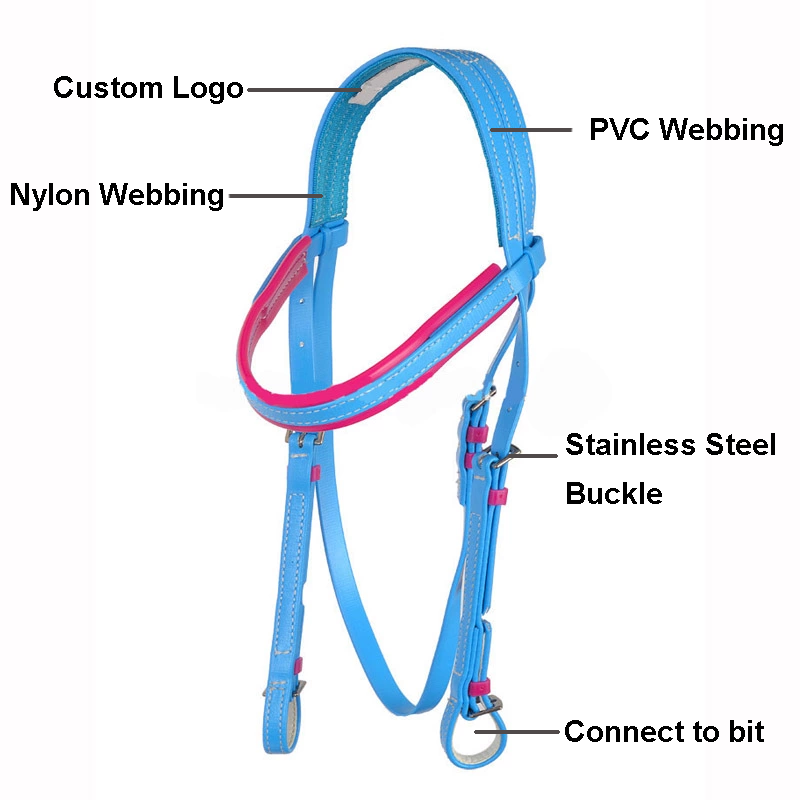 Horse Products Manufacturer - Customized Personalized Brow Band PVC