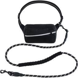 Dog Waist Leash Manufacturer - Heavy Duty Belt with Zipper Pouch
