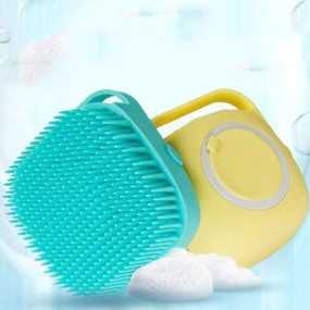 Pet Massage Brush Manufacturer - Silicone Shampoo Bath Brush