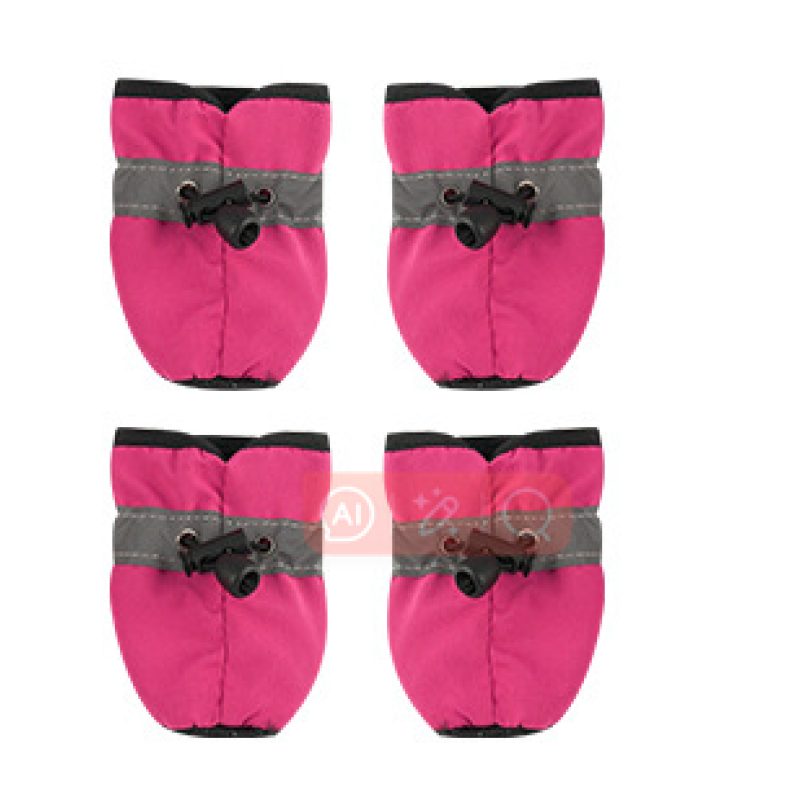 Pet Shoes Supplier - Breathable Waterproof Reflective Soft-Soled