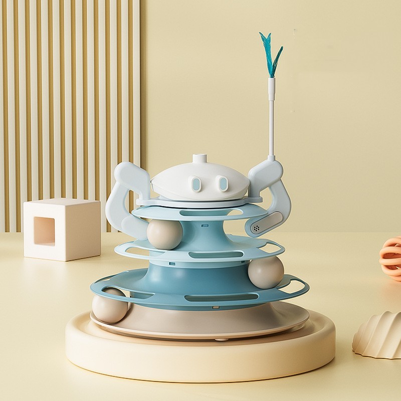 Cat Toy Supplier - Turtle Turntable Track Play Plate