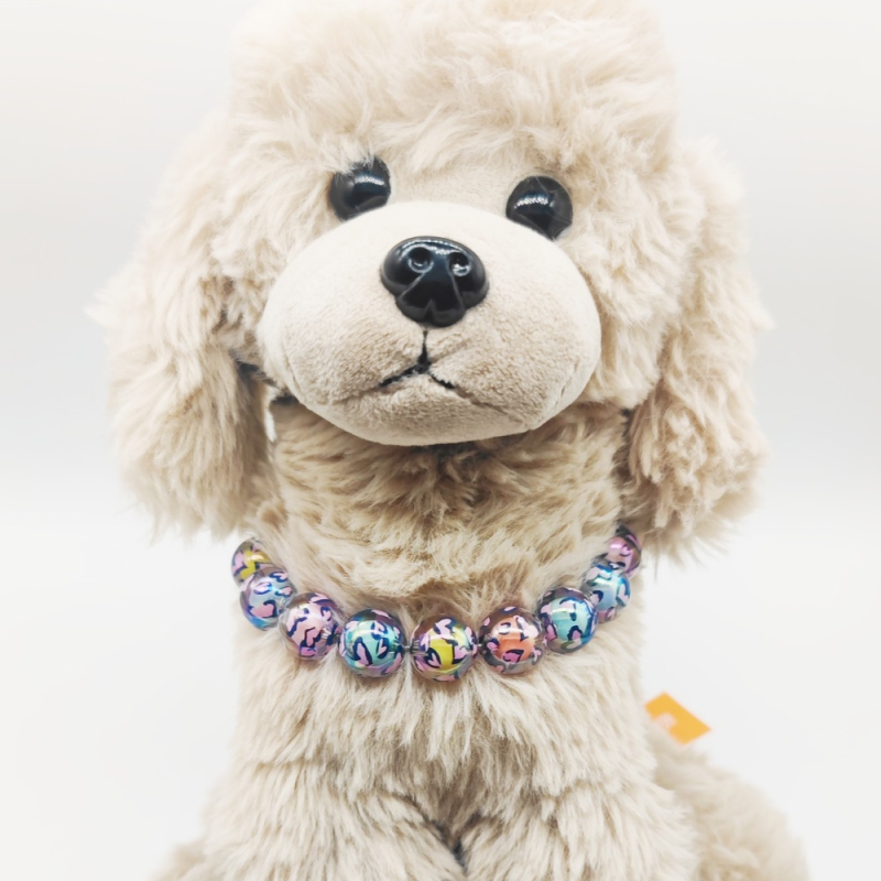 Pet Collar Manufacturer - Creative Acrylic Dopamine Mixed Color