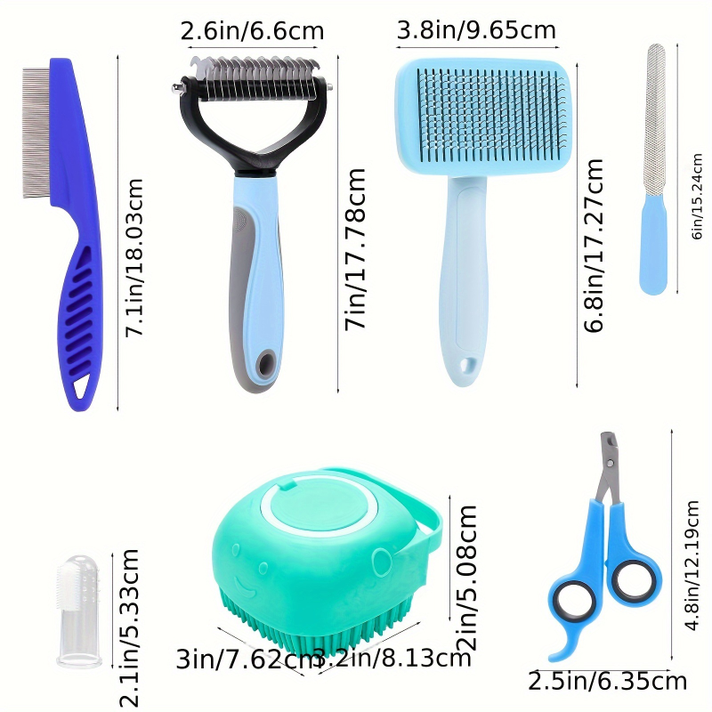 Pet Grooming Set Manufacturer - Nail Clippers Flea Combs Brushes