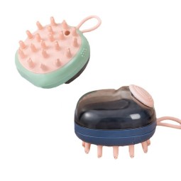 Pet Massage Brush Supplier - Rubber Scrubber Shower Gel Dispenser