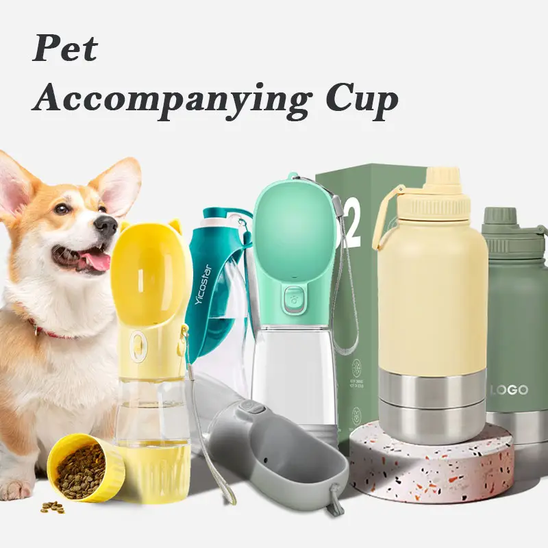 Portable Pet Feeder Supplier - Customized 32oz 3 in 1 Outdoor