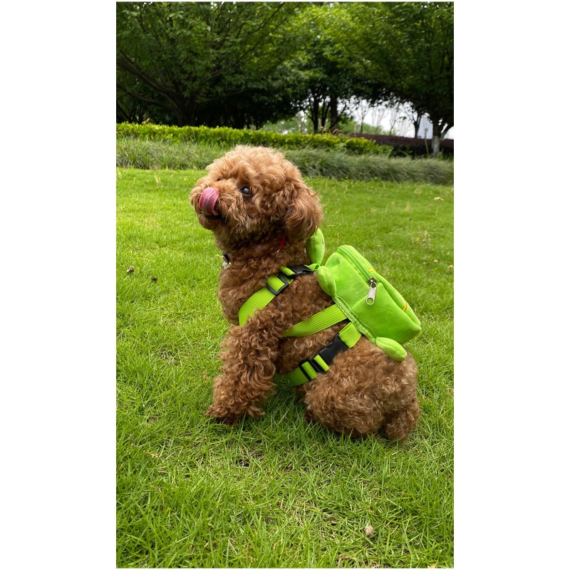 Dog Leash Backpack Manufacturer - Small Medium Turtle Bag Snacks