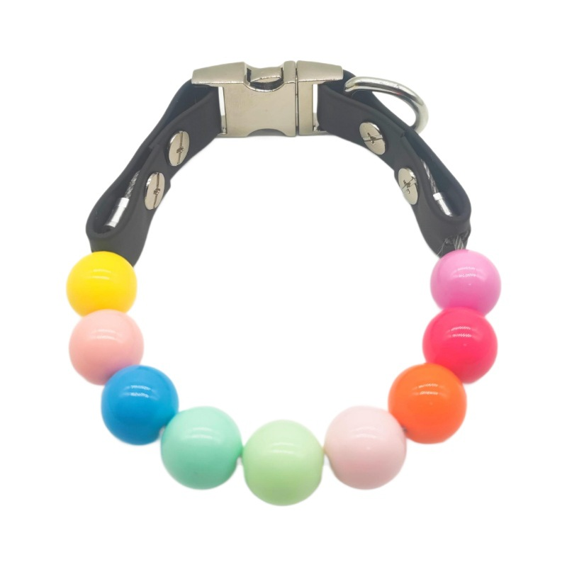 Pet Collar Factory - Macaron Pure Color Medium Small Teddy