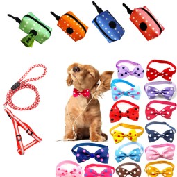 Pet Accessories Factory - Multi-Colored Polka Dot Bow Tie