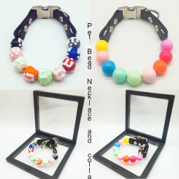 Pet Collar Factory - Macaron Pure Color Medium Small Teddy