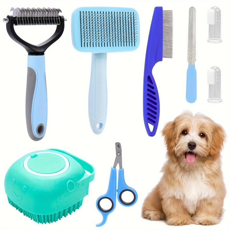 Pet Grooming Set Manufacturer - Nail Clippers Flea Combs Brushes