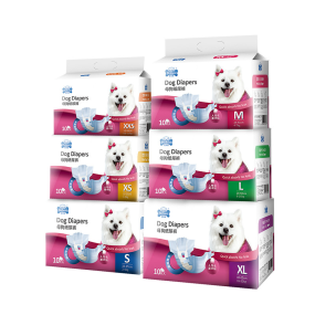 Female Dog Pants Manufacturer - 10 Piece Pack Menstrual Diapers