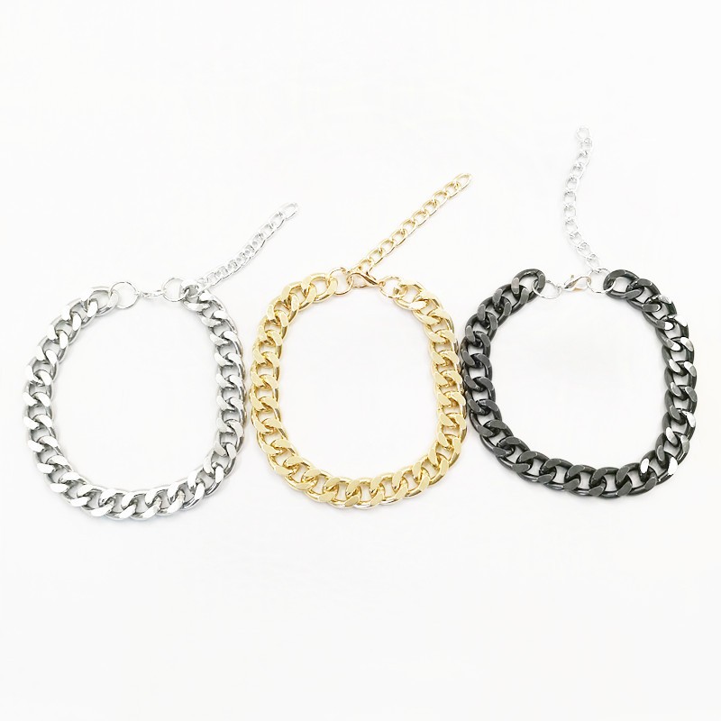 Dog Collar Supplier - Metal PU Chain Small Medium Cats