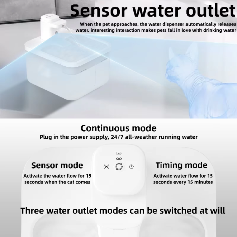 Smart Water Dispenser Factory - Silent LED Light Motion Sensor Filtered