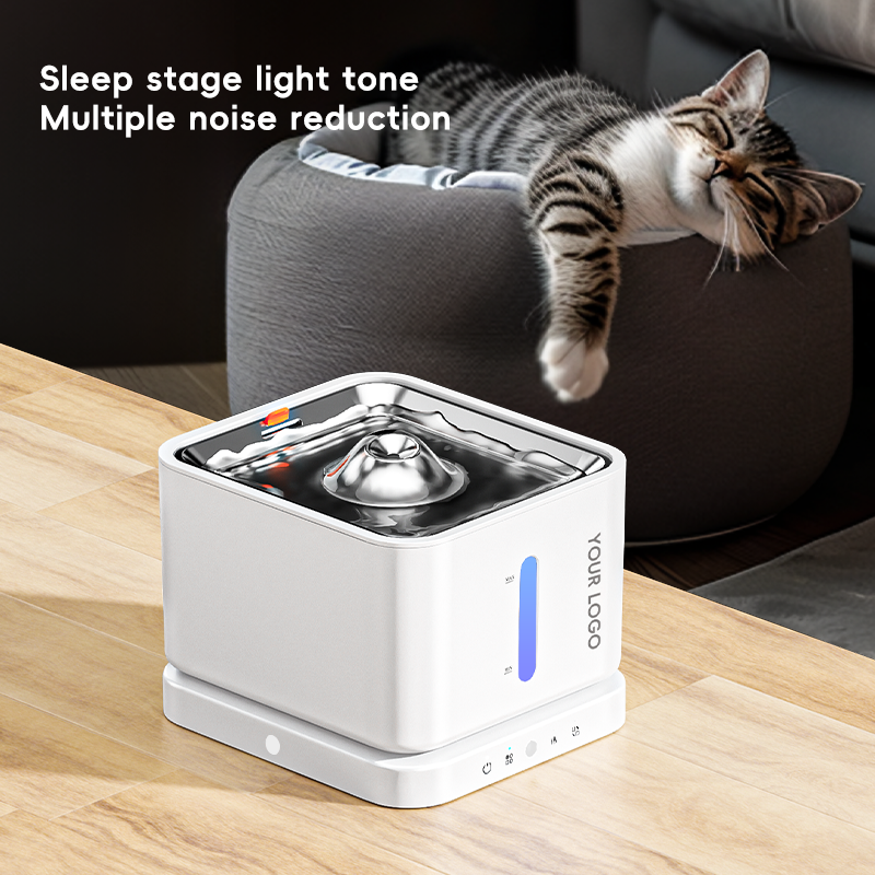 Smart Fountain Supplier - Customized Logo 5000mAh Wireless Automatic