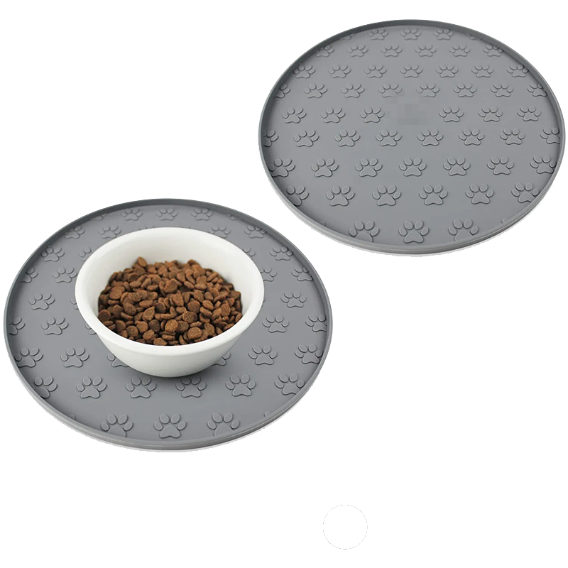 Pet Feeding Mat Supplier - 40x30cm Water Ripple Non-Slip