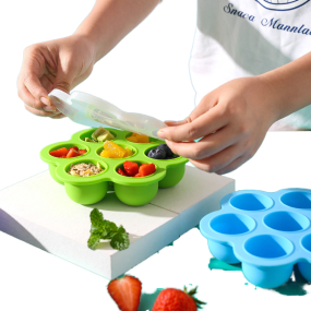 Baby Food Storage Manufacturer - 7 Cups Reusable Freezer Tray