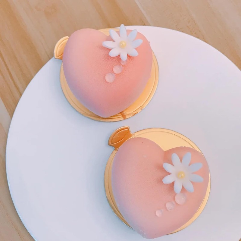 Baking Pan Supplier - 8 Grid Diamond Heart 3D Silicone