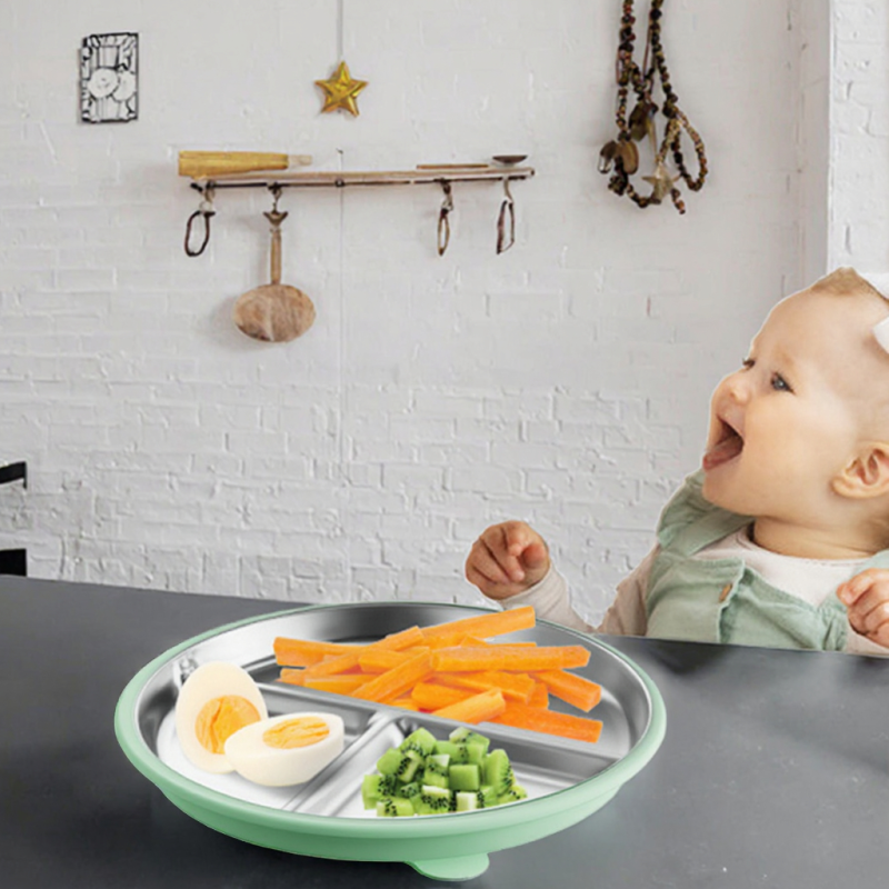 Baby Plate Set Manufacturer - New Arrival Strong Suction Eco-Friendly