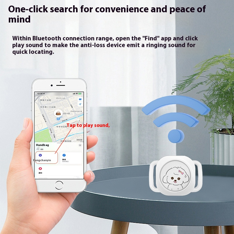 Anti Lost Device Manufacturer - Compact IOS Compatible Global Find My Network