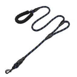 Dog Leash Manufacturer - Wholesale Nylon Reflective Dual Handle Heavy Duty