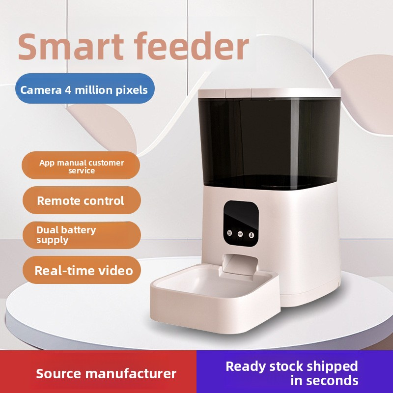 WiFi Video Feeder Factory - Pet Smart Remote Timed Eco Friendly Voice Control