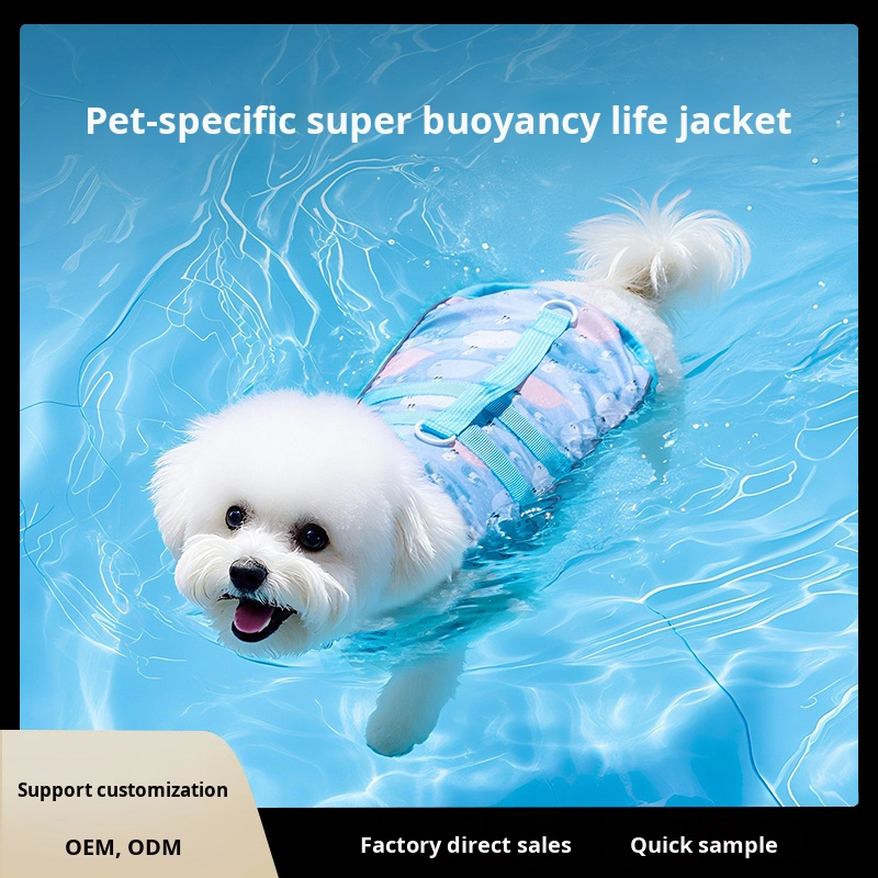 Dog Life Jacket Factory - Oxford Fabric Cartoon Style Summer Swimming Suit
