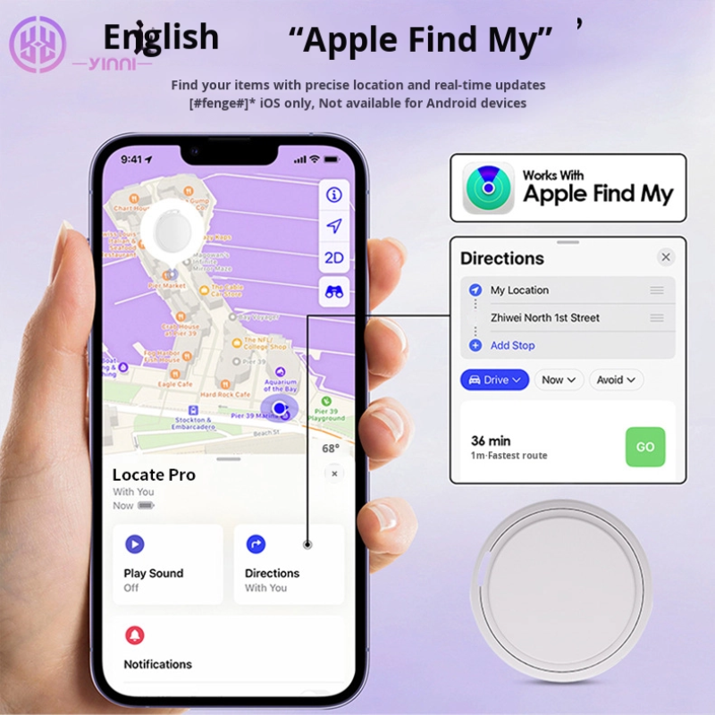 Smart GPS Tracker Supplier - MFi Certified 4G Waterproof Portable IOS