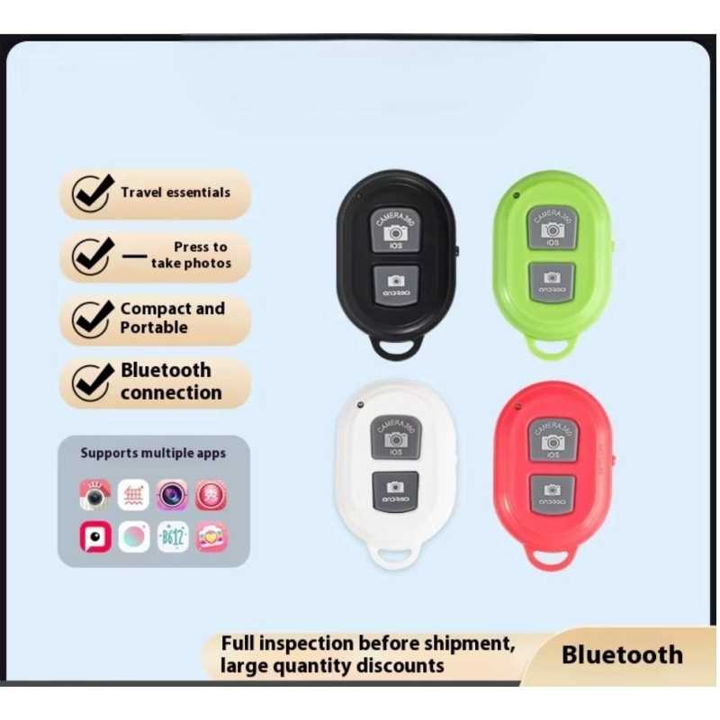 Wireless Remote Shutter Manufacturer - Portable Bluetooth 4.0 for Smartphone