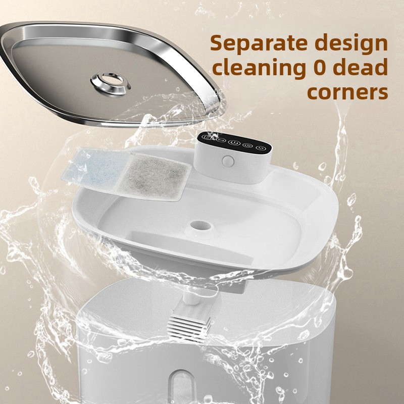 Pet Water Dispenser Manufacturer - New Eco-friendly Stainless Steel Wireless