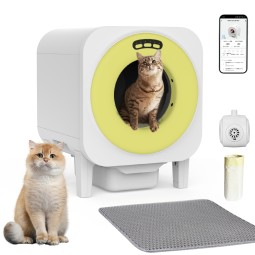 Cat Litter Box Factory - Smart Self-Cleaning with Camera WiFi 2.4G/5G