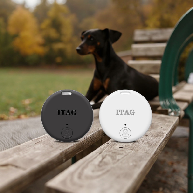 Smart Tracker Supplier - Portable Circular Wireless Key Finder for Pets