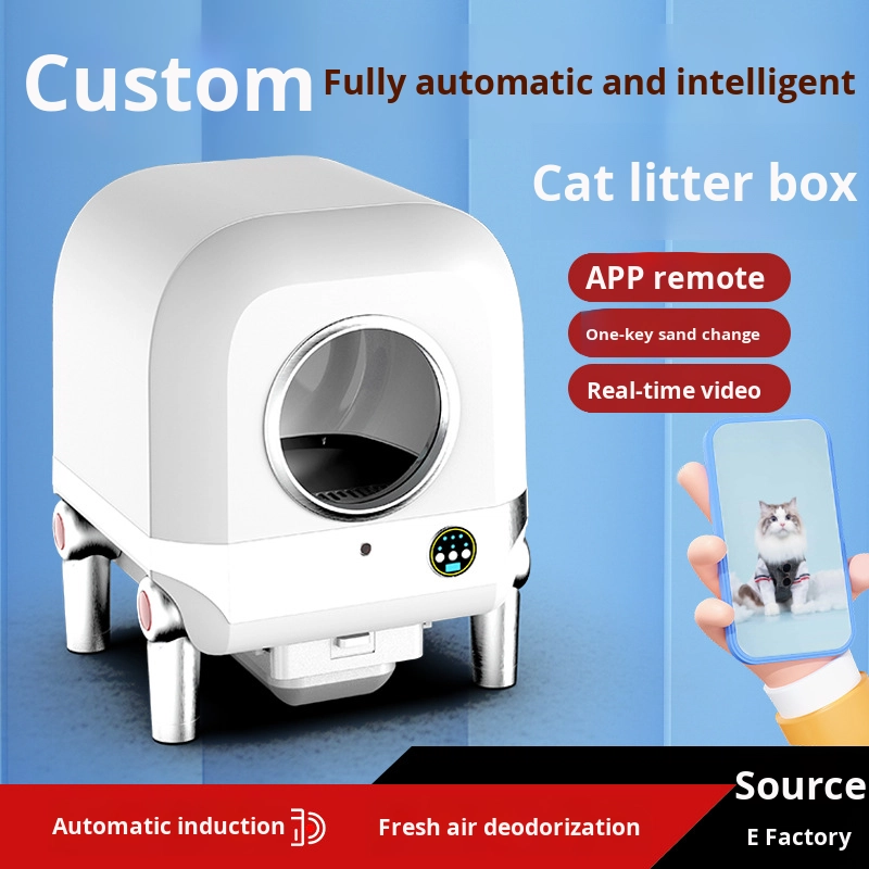 Cat Litter Box Supplier - Custom Large Capacity Odor Control Fully Automatic
